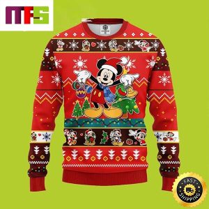 Mickey Mouse With Xmas Ball Disney Funny Cute Best For 2023 Holiday Christmas Ugly Sweater Mickey Mouse With Xmas Ball Disney Funny Cute Best For 2023 Holiday Christmas Ugly Sweater
