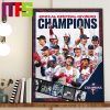 Minnesota Twins Are AL Central Champions For The First Time Since 2020 Home Decor Poster Canvas