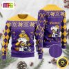 Minnesota Vikings Snoopy With Friends Cute Funny Best For 2023 Holiday Christmas Ugly Sweater