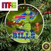 NFL Denver Broncos With Funny Grinch Custom Christmas Ornaments 2023