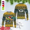 NFL Jacksonville Jaguars Baby Groot And Grinch Best Friends Ugly Christmas Sweater