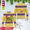 NFL New Orleans Saints Baby Groot And Grinch Best Friends Christmas Ugly Sweater 2023