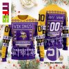 NFL New Orleans Saints Big Logo Christmas Ugly Sweater 2023