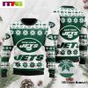 NFL New York Jets Big Logo On Green Background Christmas  Ugly Sweater 2023