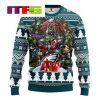 NFL Philadelphia Eagles Groot Hug Idea Christmas Ugly Sweater 2023