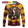 NFL Washington Redskins Skull Flower Idea Christmas Ugly Sweater 2023