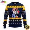 New England Patriots HoHoHo Mickey Disney Funny Cute Best For 2023 Holiday Christmas Ugly Sweater