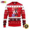 New Orleans Saints HoHoHo Mickey Disney Funny Cute Best For 2023 Holiday Christmas Ugly Sweater