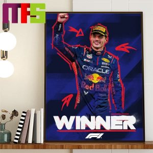 Oracle Red Bull Racing F1 Team Max Verstappen Wins At Suzuka Japanese GP World Constructors Championship 2023 Home Decor Poster Canvas