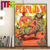 Pearl Jam Austin Event Poster At Moody Center In Texas On September 19th 2023 Home Decor Poster Canvas