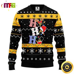 Pittsburgh Pirates Hohoho Mickey Disney Funny Cute Best For 2023 Holiday Christmas Ugly Sweater