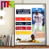 Ronald Acuna Jr Reach 70 Steals In MLB Home Decor Poster Canvas