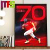 Ronald Acuna Jr Is The 4th Major Leaguer Since 2000 To Reach 70 Steals Home Decor Poster Canvas