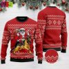 Santa Shark Under Ocean Christmas Ugly Sweater 2023