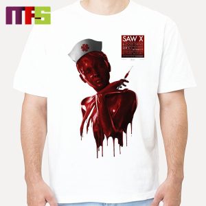 Saw X Blood Drive It’s Going To Be A Bloodbath In Theaters September 29th Essentials T-Shirt