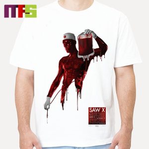 Saw X Blood Drive It’s Going To Be A Bloodbath In Theaters September 29th Fans Gifts Essentials T-Shirt