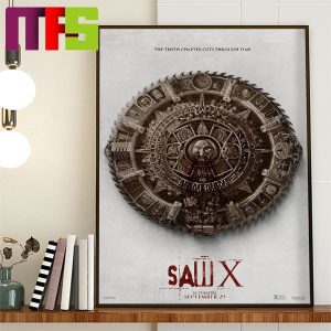 Saw X The Tenth Chapter Cuts Through Time In Theaters September 29th Home Decor Poster Canvas