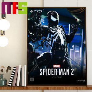 Spider Man 2 Marvel Studios Released On October 20th 2023 On PS5 Home Decor Poster Canvas