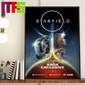 Starfield Xbox Exclusive Xbox Series X S Game Pass PC Game Home Decor Official Poster Canvas
