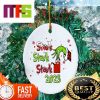 Grinch Santa Like A Good Neighbor Stay Over There Christmas Ornaments 2023  - Masteez