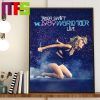 Taylor Swift’s Reputation Stadium Tour Home Decor Poster Canvas