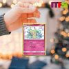 3D Basic Mewtwo Pokemon Card Christmas Tree Decorations 2023 Unique Xmas Ornament