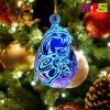 3D Blue Umbreon Pokemon Christmas Tree Decorations 2023 Unique Custom Shape Xmas Ornament