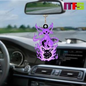 3D Espeon Evolution Pokemon Christmas Tree Decorations 2023 Unique Custom Shape Xmas Ornament