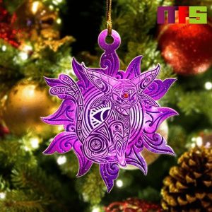3D Espeon Pokemon Christmas Tree Decorations 2023 Unique Custom Shape Xmas Ornament