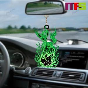 3D Leafeon Evolution Pokemon Christmas Tree Decorations 2023 Unique Custom Shape Xmas Ornament