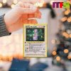 3D Rare Mewtwo Pokemon Card Christmas Tree Decorations 2023 Unique Xmas Ornament