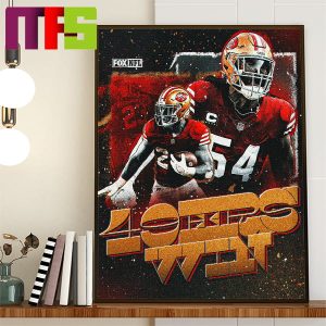 49ers Win Against Cowboys In NFL Home Decor Poster Canvas
