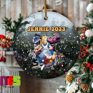 Alice In Wonderland Celebrate Disney 100 Christmas Tree Decorations 2023 Xmas Ornament