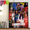 Aliyah Boston Is The WNBA Rookie Of The Year 2023 Home Decor Poster Canvas