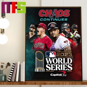 Arizona Diamondbacks Are Headed To The 2023 World Series Home Decoration Poster Canvas