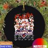 Baltimore Orioles 2023 AL East Division Champions Christmas Tree Decorations Xmas Ornament