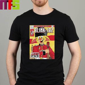 Blink 182 London Event Crappy Punk Rock Live England At The O2 On October 12th 2023 Classic T-Shirt