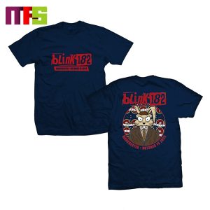 Blink 182 Manchester Event Tee At AO Arena England October 15th 2023 Two Sided Essentials T-Shirt
