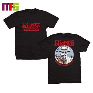 Blink 182 WWWY 2023 Las Vegas Event Tee Night 2 Las Vegas Product Line October 22nd 2023 Two Sided T-Shirt