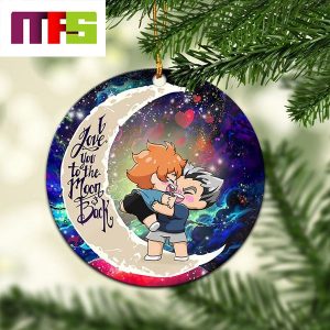 Bokuhina I Love You To The Moon And Back Christmas Tree Decorations 2023 Xmas Ornament