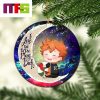 Chibi Ghibli Characters I Love You To The Moon And Back Christmas Tree Decorations 2023 Xmas Ornament