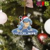 Christmas Hat Bulbasaur Pokemon Christmas Tree Decorations 2023 Unique Custom Name Xmas Ornament