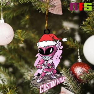 Christmas Hat Pink Ranger Christmas Tree Decorations 2023 Unique Custom Name Xmas Ornament Christmas Hat Pink Ranger Christmas Tree Decorations 2023 Unique Custom Name Xmas Ornament