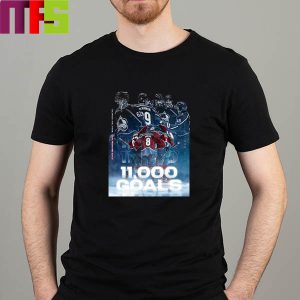 Colorado Avalanche Reach 11000 Franchise Goals Classic T-Shirt