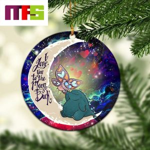 Cute Godzilla I Love You To The Moon And Back Christmas Tree Decorations 2023 Ornament Cute Godzilla I Love You To The Moon And Back Christmas Tree Decorations 2023 Ornament