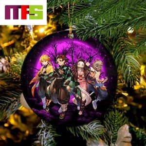 Demon Slayer Team Christmas Tree Decorations 2023 Unique Ceramic Xmas Ornament