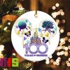 Disney 100 Years Of Wonder Family Vacation Christmas Tree Decorations 2023 Custom Name Xmas Ornament