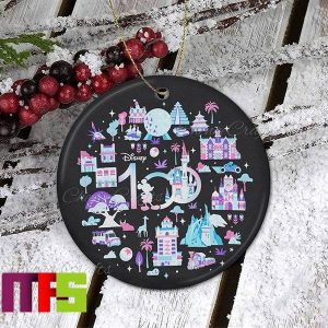 Disney 100 Years Of Wonder Magical Castle Christmas Tree Decorations 2023 Xmas Ornament