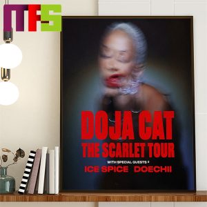 Scarlet Album Cover - Doja Cat Art Board Print for Sale by farmshapeup