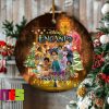 Frozen Celebrate Disney 100 Christmas Tree Decorations 2023 Custom Name Xmas Ornament